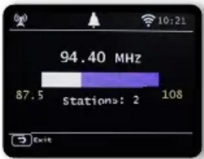 Imperial DABMAN i560 CD - Automatic FM search - 1