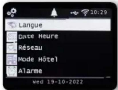Imperial DABMAN i560 CD - Langue du menu - 1