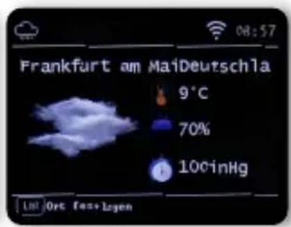 Imperial DABMAN i560 CD - Météo - 2