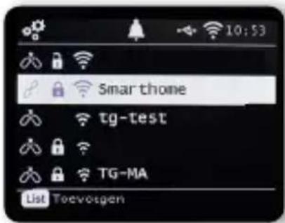 Imperial DABMAN i560 CD - Networkselectie - 2