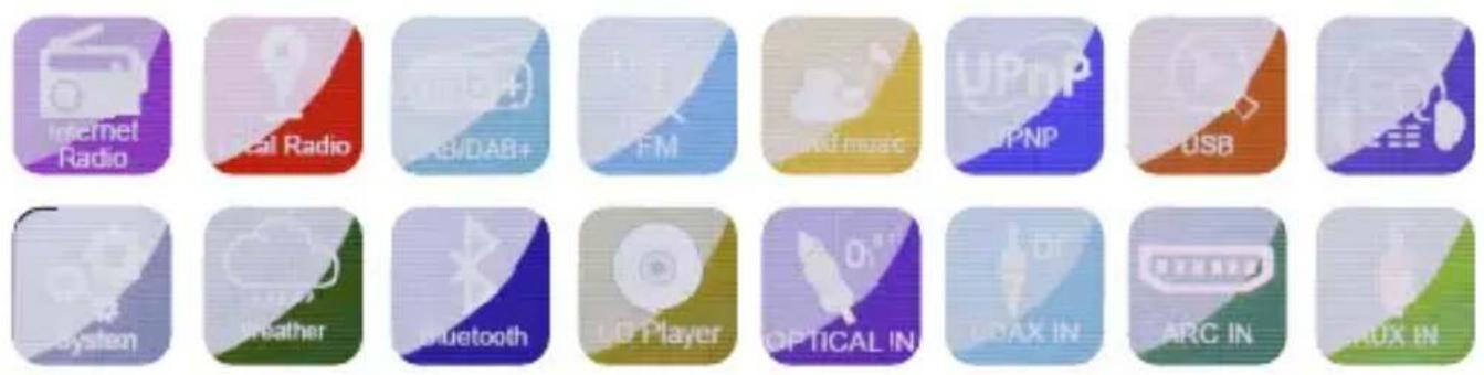 Imperial DABMAN i560 CD - Menu - 1