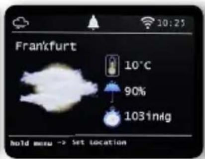 Imperial DABMAN i560 CD - Weather - 2