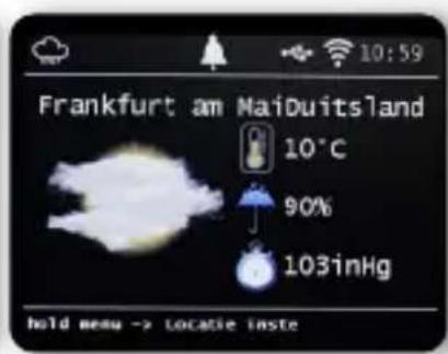 Imperial DABMAN i560 CD - Weer - 2