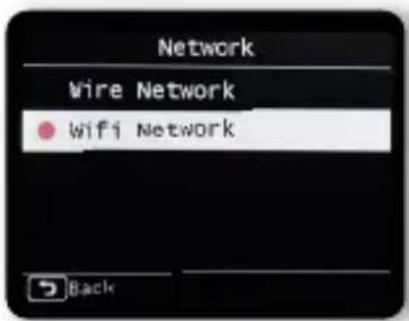 Imperial DABMAN i560 CD - Network selection - 1