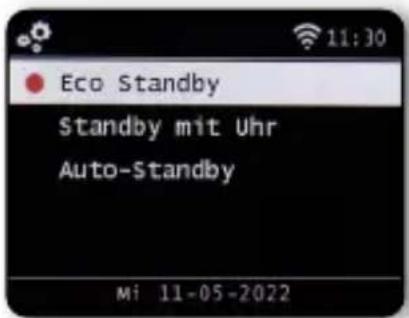 Imperial DABMAN i560 CD - Standby Modus - 1