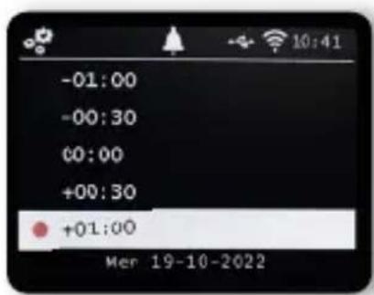 Imperial DABMAN i560 CD - Fuso orario GMT - 1