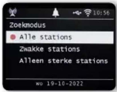 Imperial DABMAN i560 CD - DAB-zoekprocedure - 1