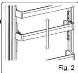 AIRLUX ARI302CA - Adjustable Door Shelf (In some models) - 2