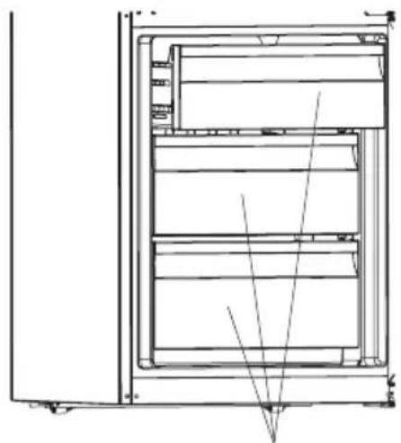 AIRLUX ARI302CA - Cassetti del congelatore - 1