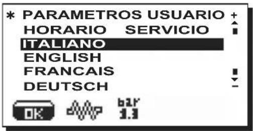 La Cimbali M39 Dosatron TE - Selección idioma - 1