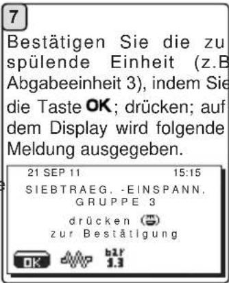 La Cimbali M39 Dosatron TE - EINZELSPÜLUNG: DIE FUNKTION STEHT BEI AUSGABE EINER SPÜLANFRAGE SEITENS DER MASCHINE NICHT ZUR VERFÜGUNG. - 7