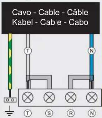 La Cimbali M39 Dosatron TE - Colore cavi - Wires colour - Couleur cables - Farbe der Drähte - Color cables - Cor cabos - 4