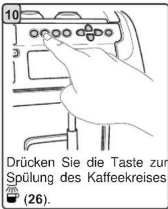 La Cimbali M39 Dosatron TE - REINIGUNG DES KAFFEEKREISLAUFS - 27