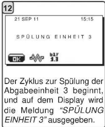 La Cimbali M39 Dosatron TE - EINZELSPÜLUNG: DIE FUNKTION STEHT BEI AUSGABE EINER SPÜLANFRAGE SEITENS DER MASCHINE NICHT ZUR VERFÜGUNG. - 12