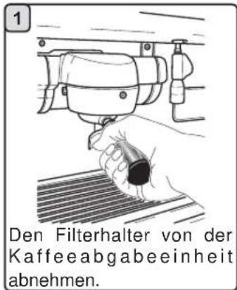 La Cimbali M39 Dosatron TE - REINIGUNG DES KAFFEEKREISLAUFS - 18