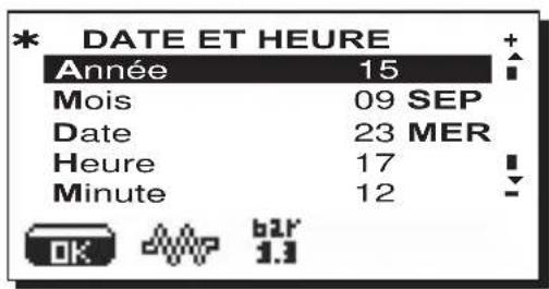 La Cimbali M39 Dosatron TE - Date et heure - 1