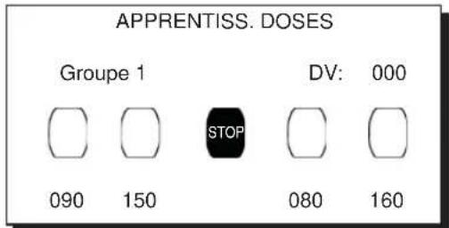 La Cimbali M39 Dosatron TE - Programmation des doses avec la fonction d”AUTO-APPRENTISSAGE” - 2