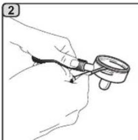 La Cimbali M39 Dosatron TE - PORTA-FILTROS - Intervenção a efectuar no fim de um dia de trabalho em todos os porta-filtros - 2