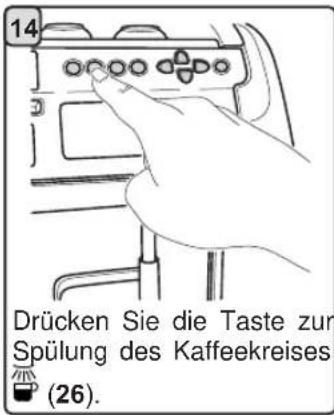 La Cimbali M39 Dosatron TE - REINIGUNG DES KAFFEEKREISLAUFS - 31