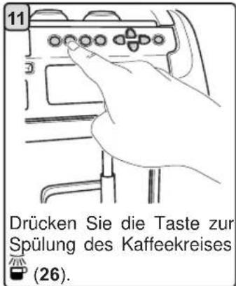 La Cimbali M39 Dosatron TE - EINZELSPÜLUNG: DIE FUNKTION STEHT BEI AUSGABE EINER SPÜLANFRAGE SEITENS DER MASCHINE NICHT ZUR VERFÜGUNG. - 11