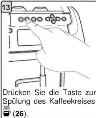 La Cimbali M39 Dosatron TE - REINIGUNG DES KAFFEEKREISLAUFS - 14