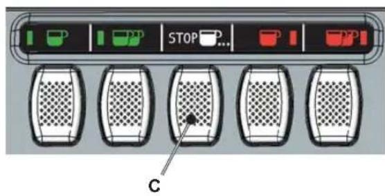 La Cimbali M39 Dosatron TE - Kaffee-Ausgabe - 1