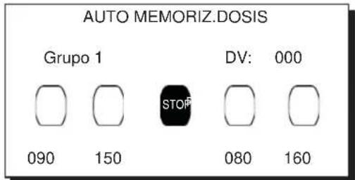 La Cimbali M39 Dosatron TE - Programación dosis con la función de 'AUTOAPRENDIZAJE" - 2