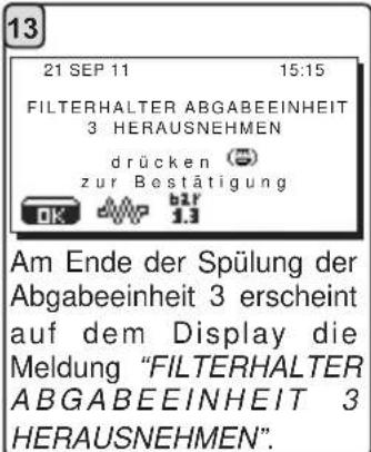 La Cimbali M39 Dosatron TE - EINZELSPÜLUNG: DIE FUNKTION STEHT BEI AUSGABE EINER SPÜLANFRAGE SEITENS DER MASCHINE NICHT ZUR VERFÜGUNG. - 13