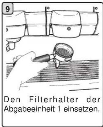 La Cimbali M39 Dosatron TE - REINIGUNG DES KAFFEEKREISLAUFS - 26