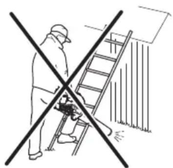 HUSQVARNA 525iB Mark II - WAARSCHUWING: - 2