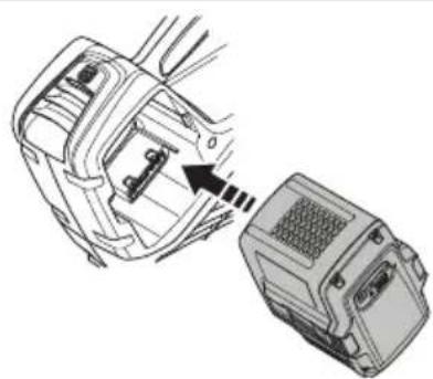 HUSQVARNA 525iB Mark II - Vstavitev baterije v izdelek - 2
