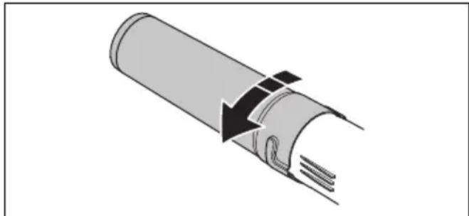 HUSQVARNA 525iB Mark II - Per montare il tubo sul prodotto - 2