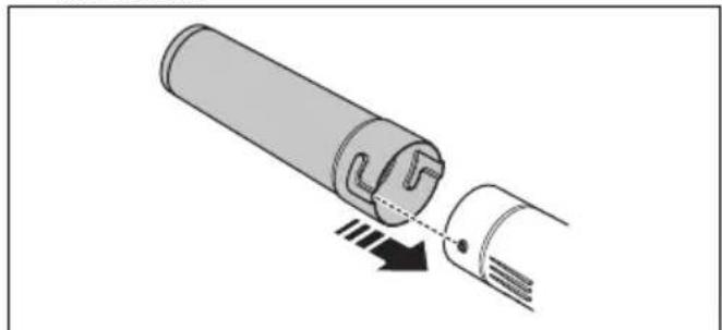 HUSQVARNA 525iB Mark II - So montieren Sie das Rohr am Gerät - 1
