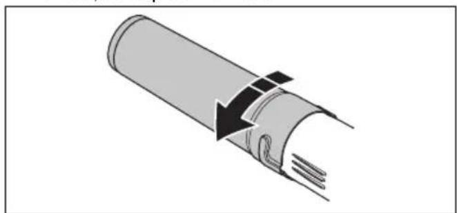 HUSQVARNA 525iB Mark II - Namestitev cevi na izdelek - 2