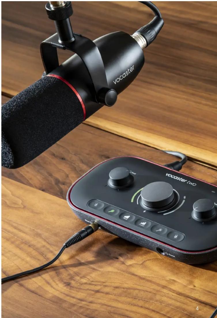 FOCUSRITE Vocaster DM14v - référence - 1