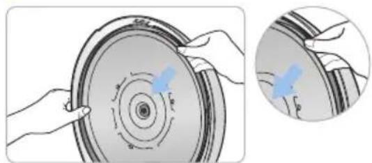 Cuckoo CR1055 - How to detach detachable cover - 1