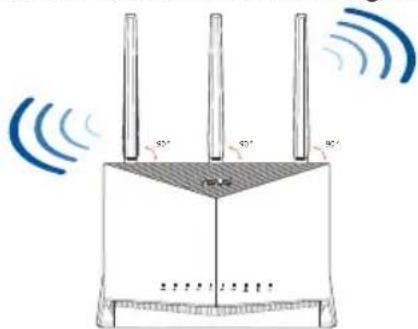 ASUS RTAX86U Pro - Colocação do router - 1