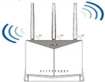 ASUS RTAX86U Pro - Ubicar el router inalámbrico - 1