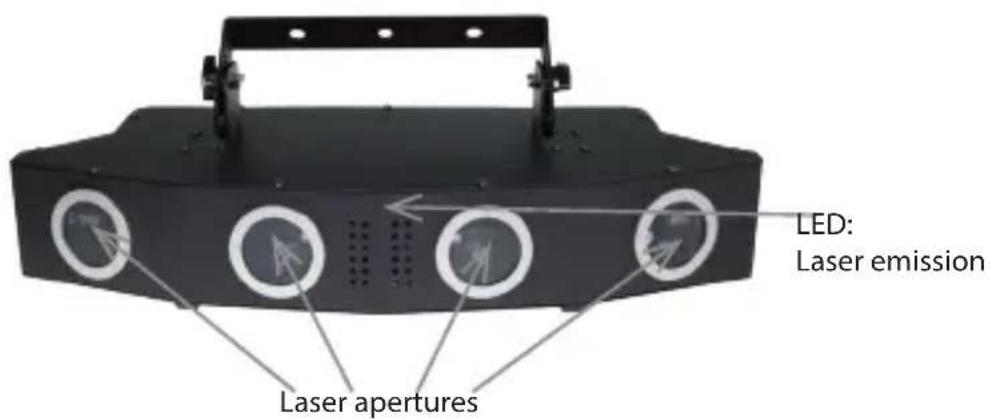 Laserworld EL900RGB - Device connections - 1