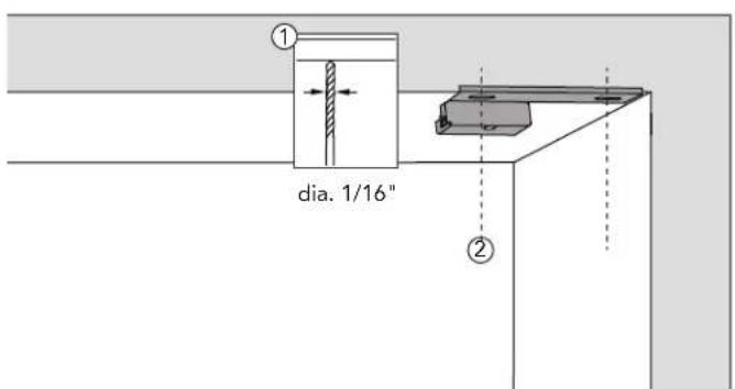 BOSCH HEZCMT3050 - Montaje con un cajón calientaplatos - 2