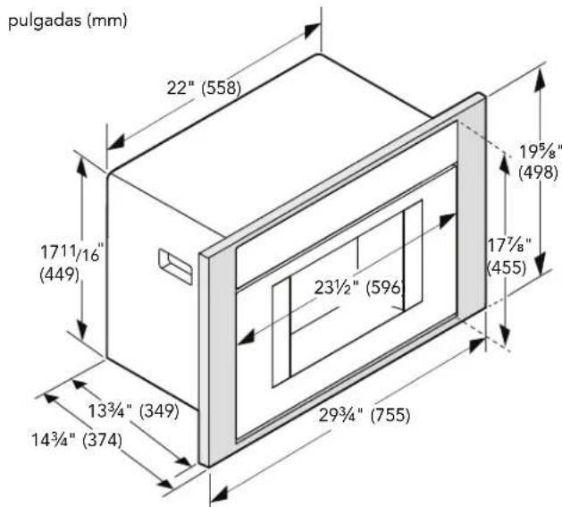 BOSCH HEZCMT3050 - Dimensiones generales - 1