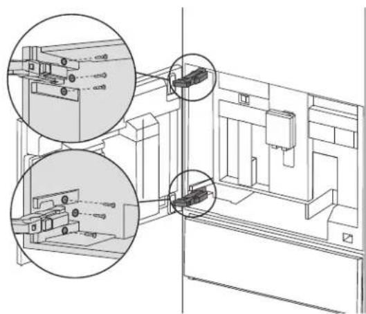 BOSCH HEZCMT3050 - Installation avec tiroir chauffant - 9