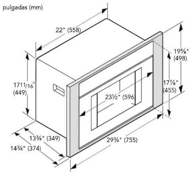 BOSCH HEZCMT3050 - Dimensiones generales - 1
