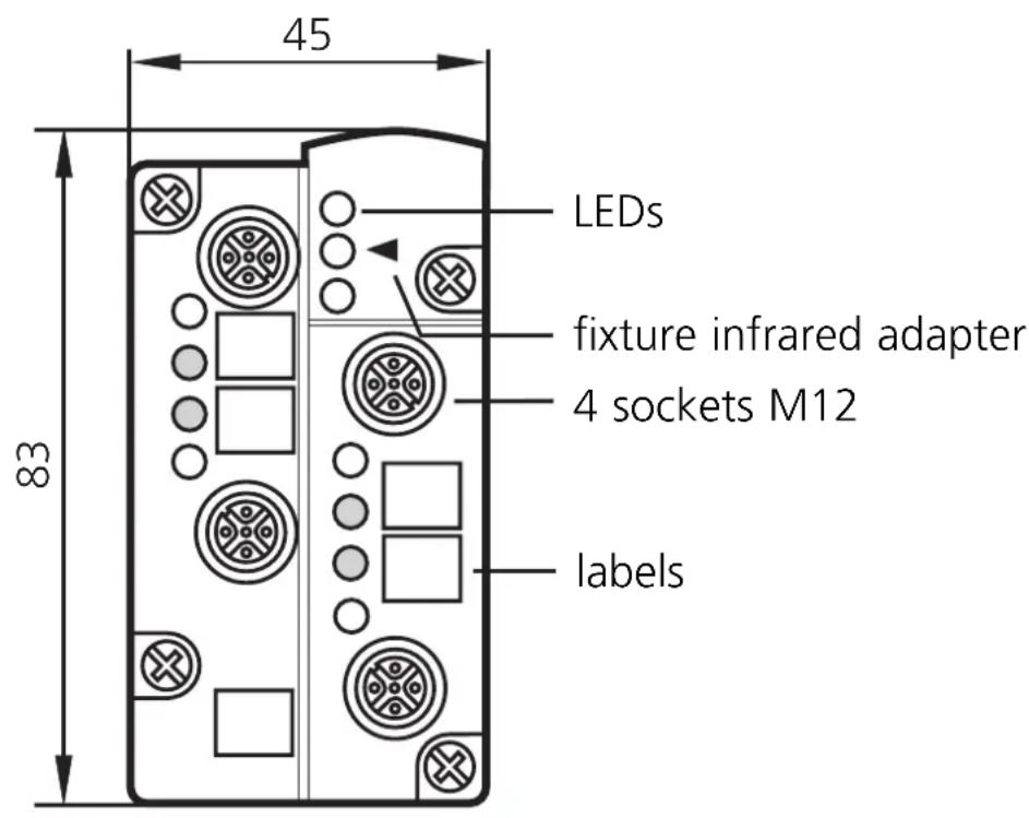 IFM AC2501 - Operating and display elements - 1