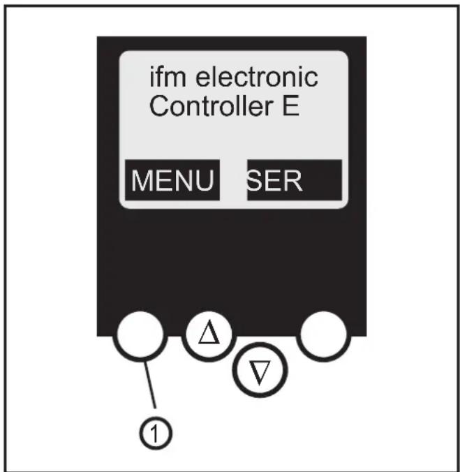 IFM AC1306 - Aperçu du menu - 1