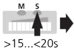 IFM SI1004 - ■ Return to factory setting - 1