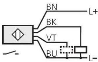 IFM OB5014 - Anschlußschema / Wiring / Schéma de branchement - 3