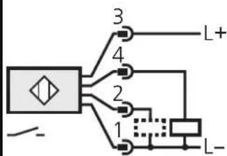 IFM OB5014 - Anschlußschema / Wiring / Schéma de branchement - 5