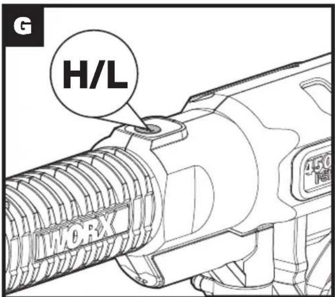 WORX LeafJet WG585 - Cordless Portable Power Cleaner EN - 5