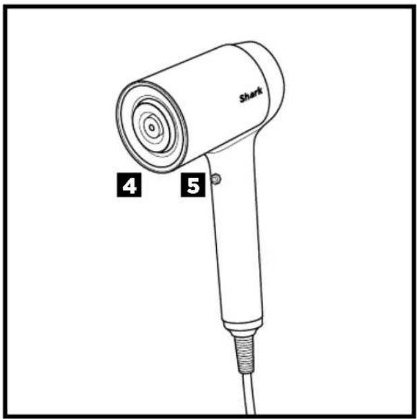 SHARK Style iQ HD120SLEU - Storage, Cord Safety, and Maintenance/Cleaning: - 3